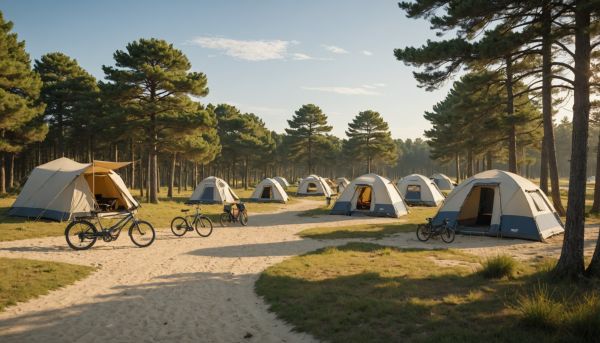 L'expérience de vacances paisibles dans les campings sans piscine en Gironde