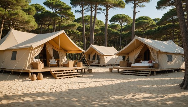 Camping de luxe au cap ferret : les adresses 5 étoiles sur le bassin d'arcachon