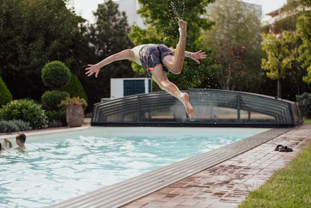 plongeon piscine